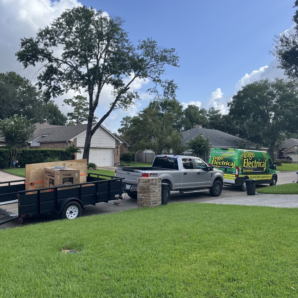 Home Automatic Standby Generator Installation In Houston - Logo Electrical Services