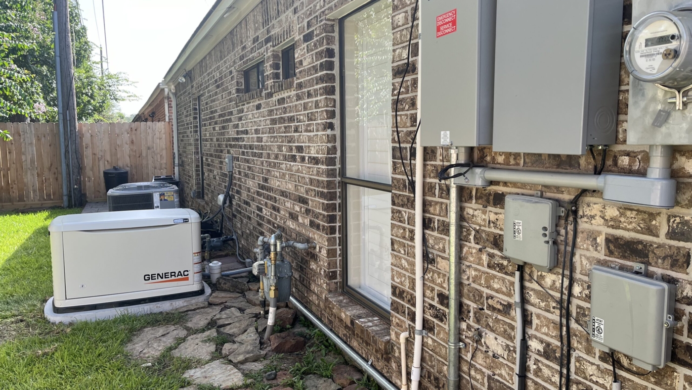 Home Automatic Standby Generator Installation In Houston - Logo Electrical Services