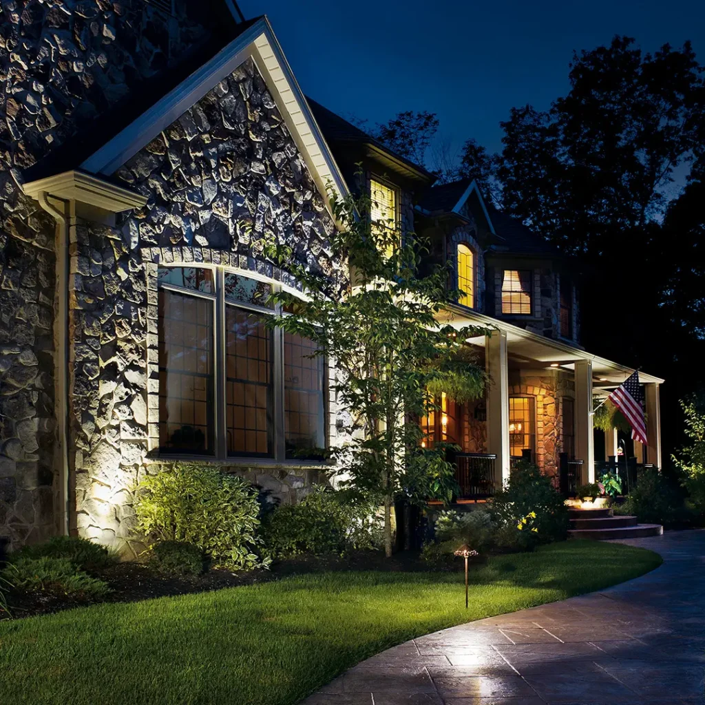 Landscape Lighting Design Installation - Logo Electrical Services