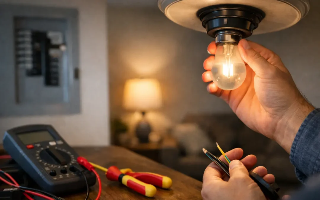 How to Troubleshoot Flickering House Lights