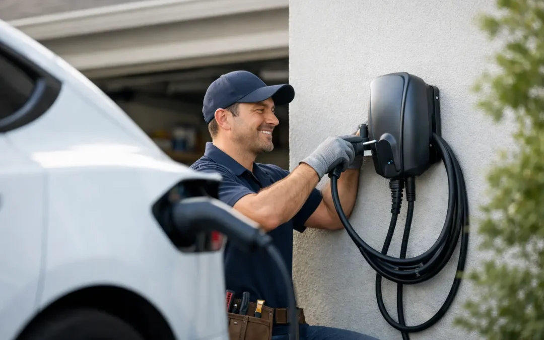 Do Electricians Install EV Chargers at Home?