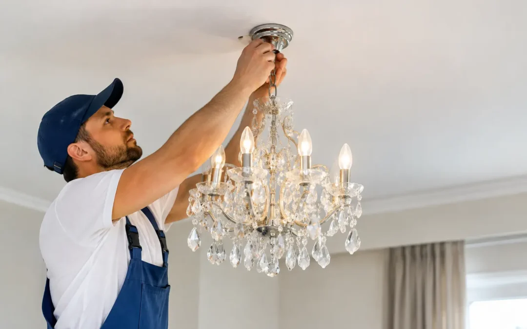 How to Install Ceiling Chandelier Safely