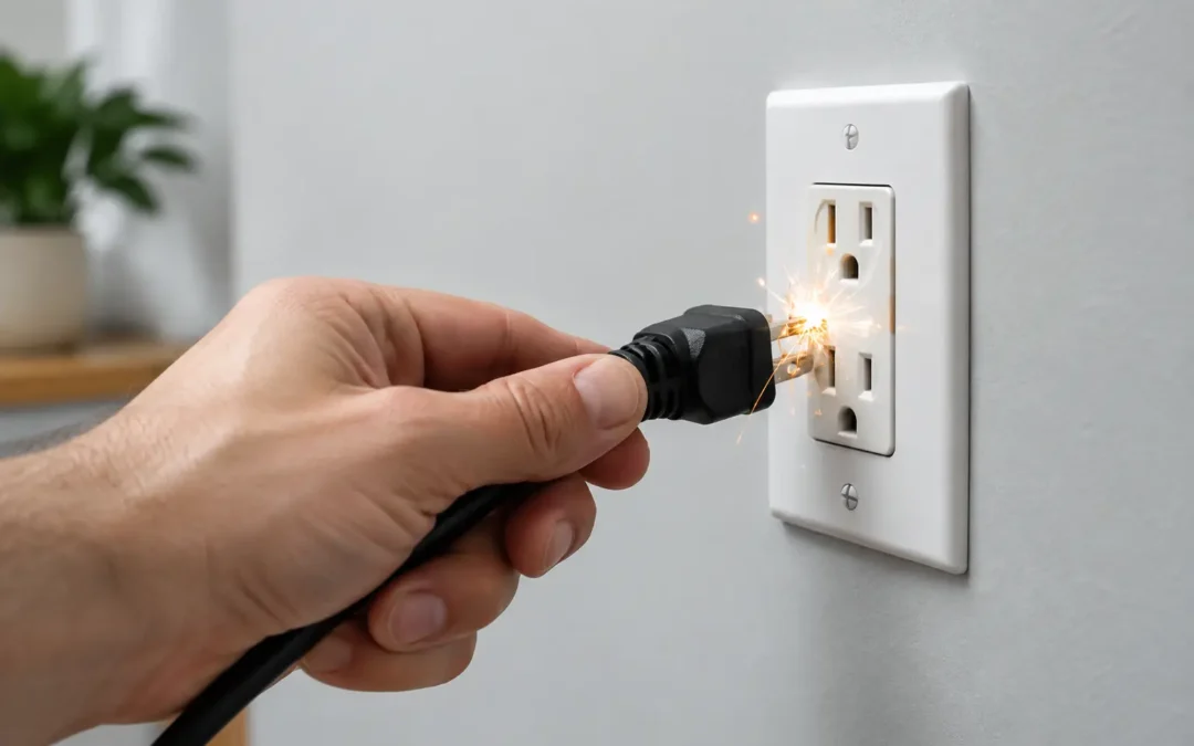 Outlet Sparking Causes and What to Do Next