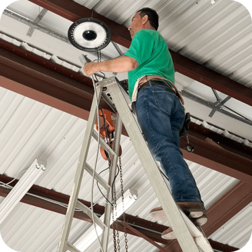 Lighting Installation Electricians in The Woodlands TX - Logo Electrical Services